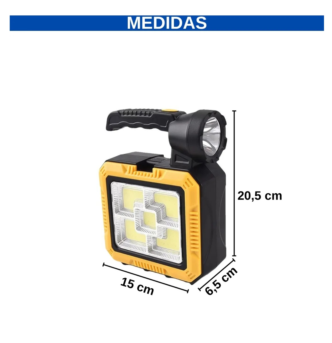 Linterna Lámpara Solar + Kit De Herramie